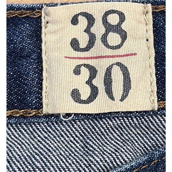 Red Head Brand Co. Men's Size 38x30 Blue Dark Wash Denim Classic 5 Pocket Jeans - Picture 4 of 8